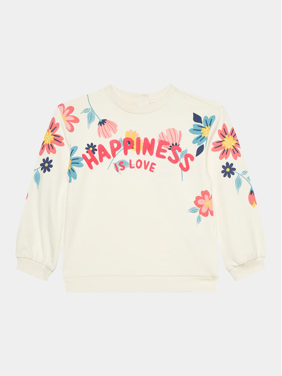 OVS OVS Sweatshirt 1844167 Écru Regular Fit