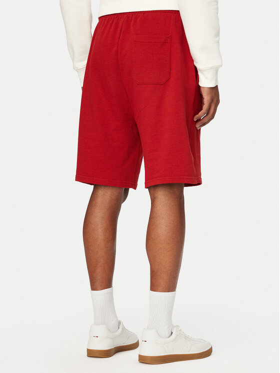 Tommy Hilfiger Tommy Hilfiger Sport rövidnadrág UM0UM03914 Piros Regular Fit