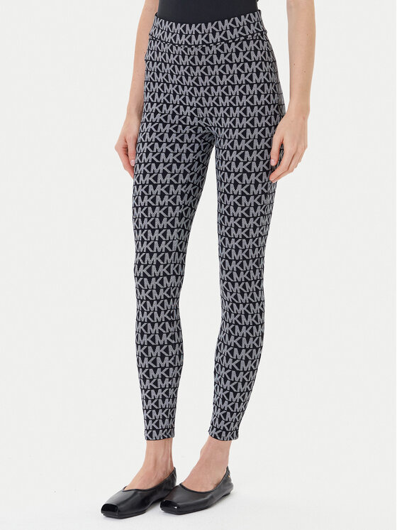 MICHAEL Michael Kors MICHAEL Michael Kors Colanți MT530WN63M Negru Slim Fit