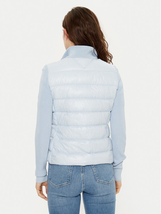 Tommy Hilfiger Tommy Hilfiger Pernata jakna WW0WW43771 Svijetloplava Regular Fit