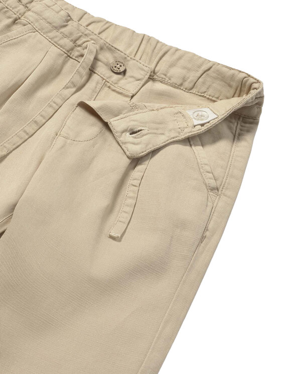 Mayoral Mayoral Pantaloni di tessuto 1523 Beige Relaxed Fit