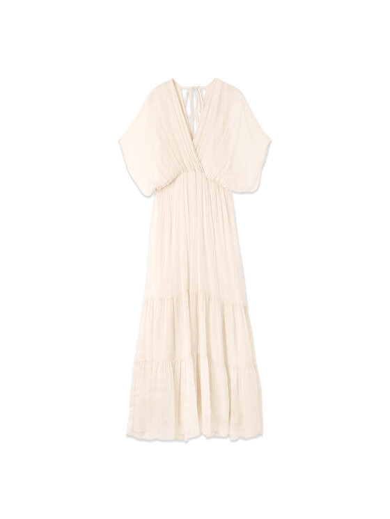 Oltre Oltre Abito da sera 7032J000857N021 Bianco A-Line Fit