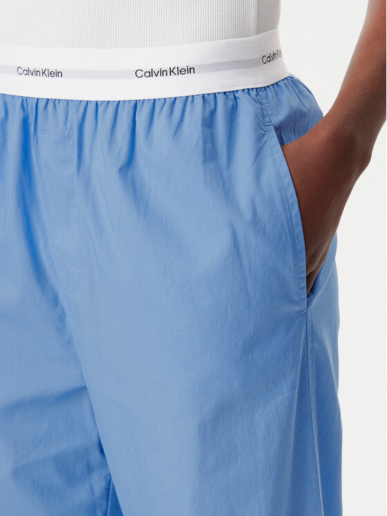 Calvin Klein Underwear Calvin Klein Underwear Spodnie piżamowe LV00QS7410 Niebieski Regular Fit