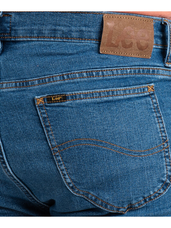 Lee Lee Jeansy L701SQC49 Niebieski Slim Fit