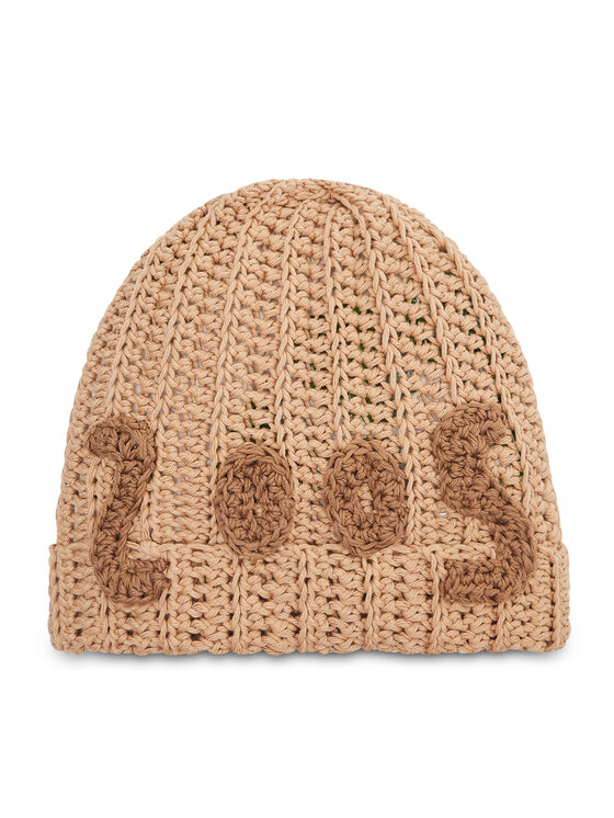 Berretto Crocheted Beanie Beige