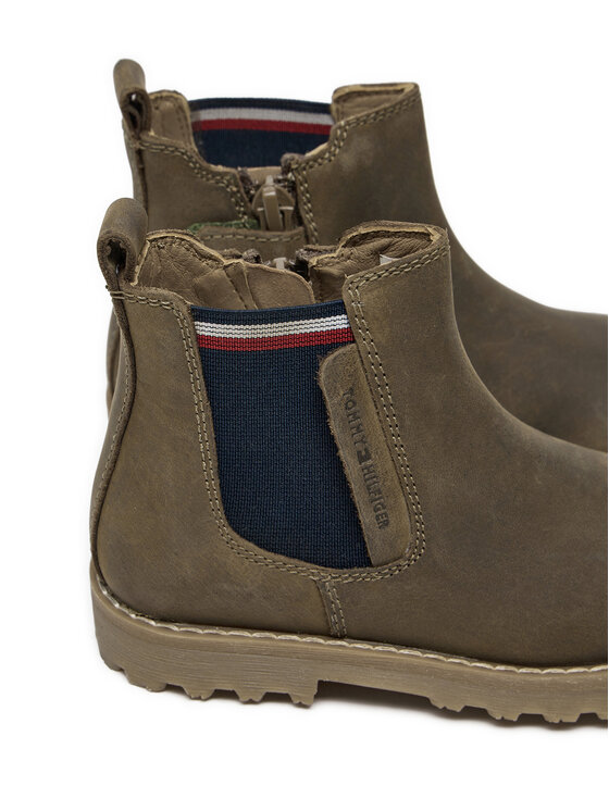 Tommy Hilfiger Tommy Hilfiger Schnürschuhe T1X5-33700-0124 M Grün