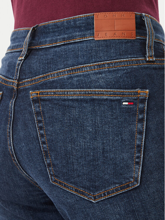 Tommy Jeans Tommy Jeans Jeansy Nora DW0DW23192 Granatowy Skinny Fit