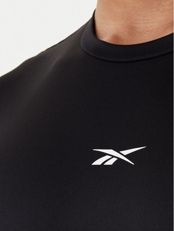 Reebok Reebok T-Shirt RK25602CCM Μαύρο Regular Fit