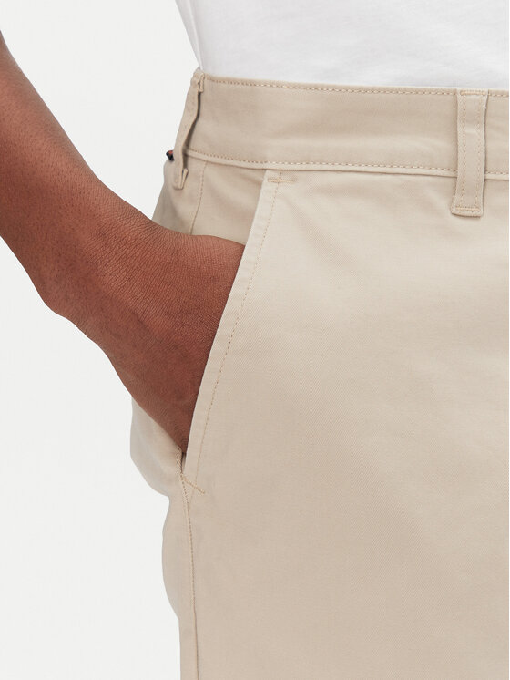 Lee Lee Šortky z materiálu 112349200 Béžová Regular Fit