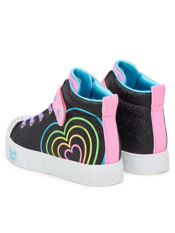 Skechers Skechers Sneakersy Heart Steps 314623L BKMT Čierna
