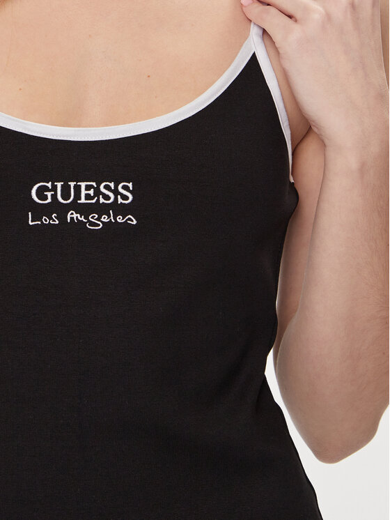 Guess Guess Igapäevane kleit E4GK00 KBP41 Must Slim Fit