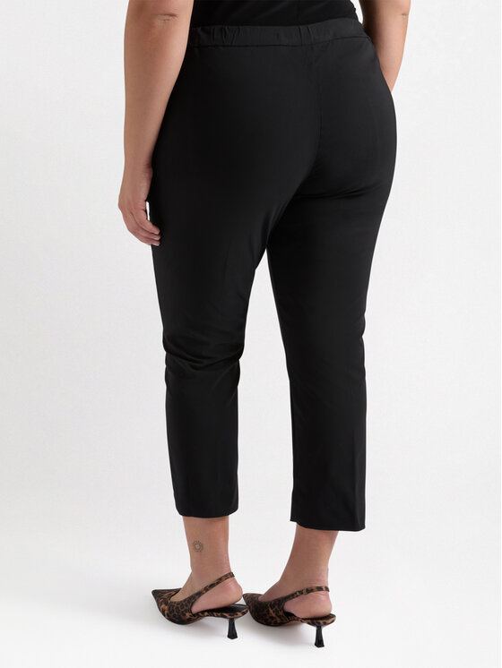 Fiorella Rubino Fiorella Rubino Spodnie materiałowe P086L102027N033 Czarny Regular Fit
