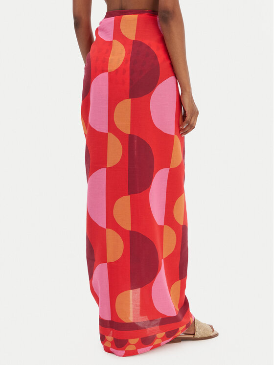 Seafolly Seafolly Pareo Sorrento 55572-SG Pomarańczowy