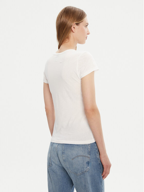 G-Star Raw G-Star Raw T-shirt Eyben D24533-4107 Bijela Slim Fit