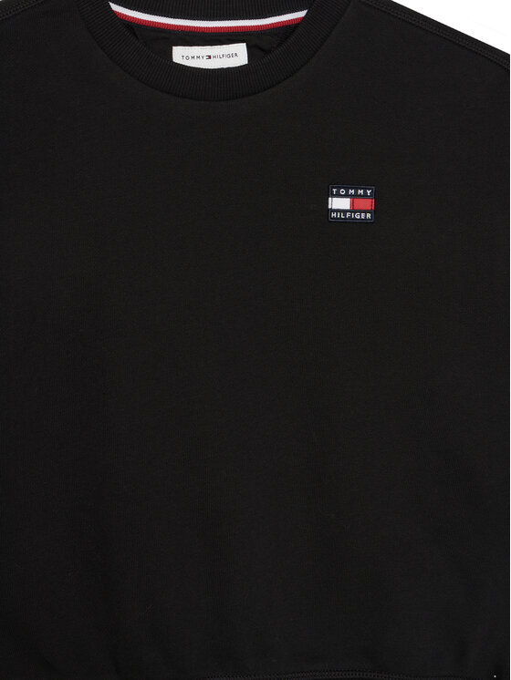 Tommy Hilfiger Tommy Hilfiger Set Sweatshirt und Leggings Heritage KG0KG09604 Schwarz Regular Fit