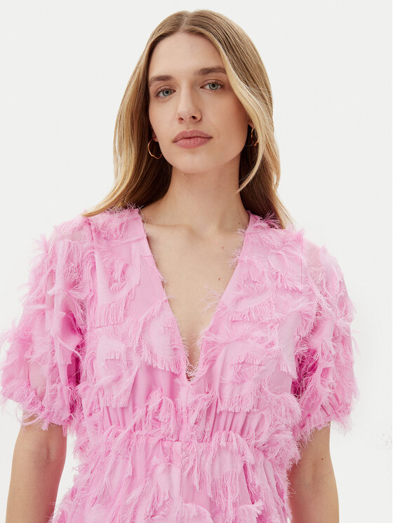 YAS YAS Coctailkleid Pazylla 26029780 Rosa Regular Fit