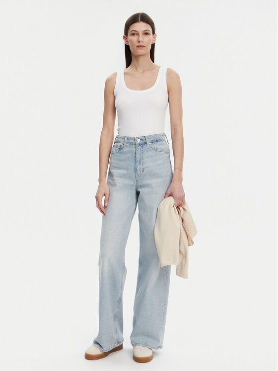 Gap Gap Топ 540670-02 Білий Slim Fit