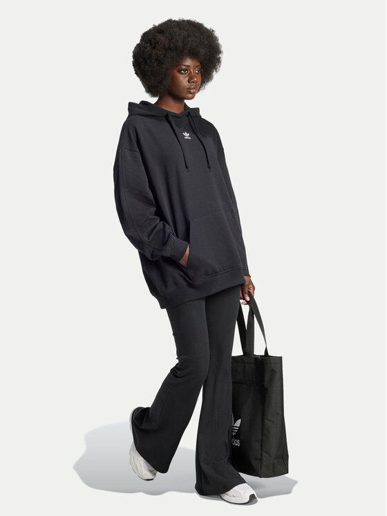 adidas adidas Bluză Essentials IY9615 Negru Oversize