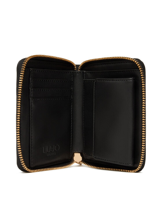 Liu Jo Liu Jo Μεγάλο Πορτοφόλι Γυναικείο Ecs M Zip Around AF5156 E0027 Μαύρο