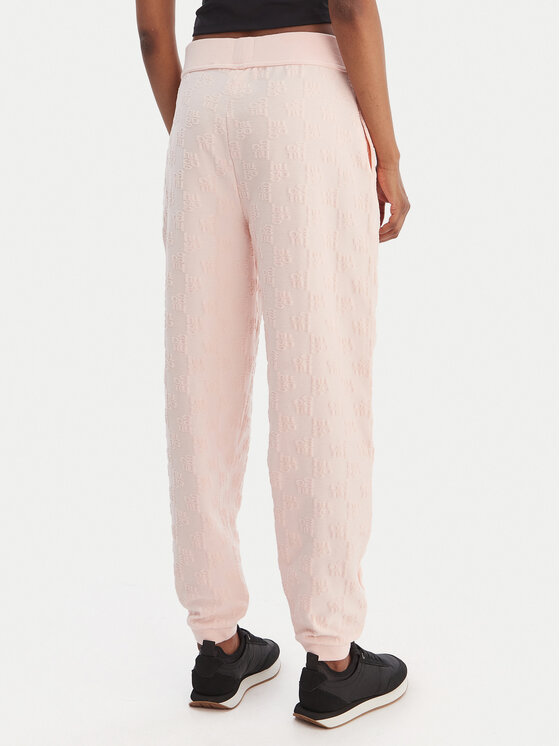 HUGO HUGO Sportinės kelnės Monogram 50556809 Rožinė Regular Fit