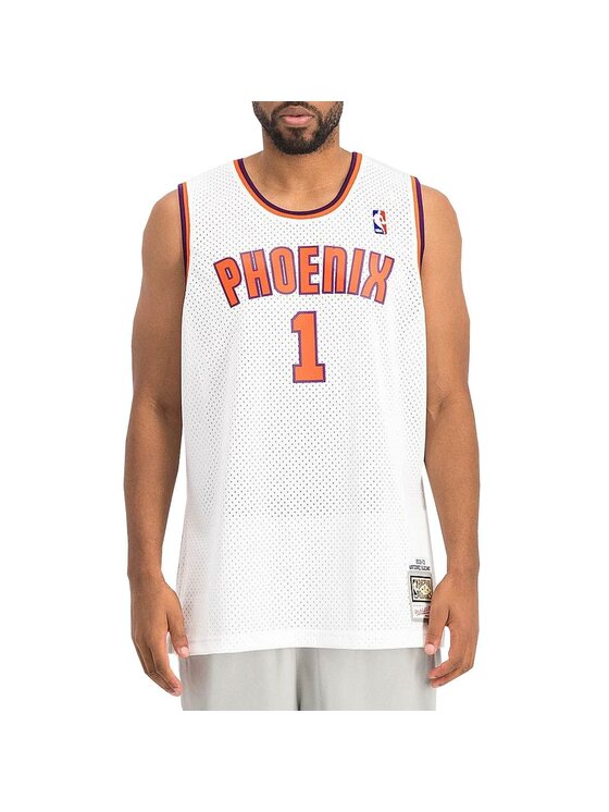 Mitchell & Ness Mitchell & Ness Smanicato ALTERNATE JERSEY SUNS 2002 ANFERNEE HARDAWAY Bianco Regular Fit