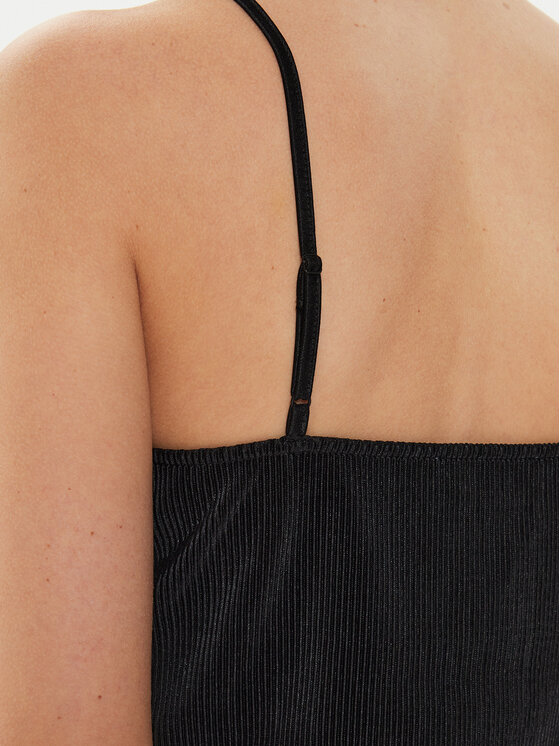 Morgan Morgan Top 241-BAMBE Negru Regular Fit