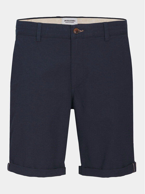 Jack&Jones Jack&Jones Auduma šorti Fury 12206889 Tumši zils Regular Fit