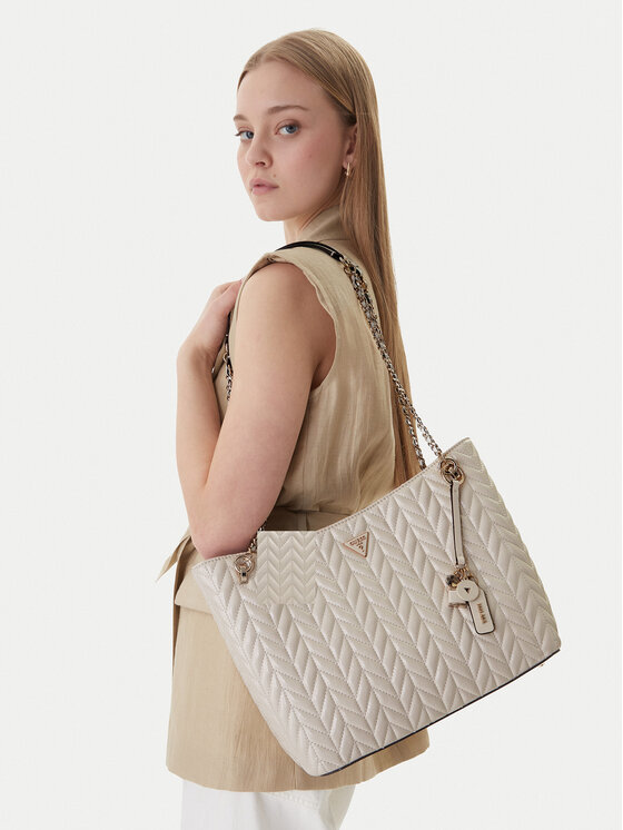 Guess Torebka Cheryl HWTQ97 20220 Écru