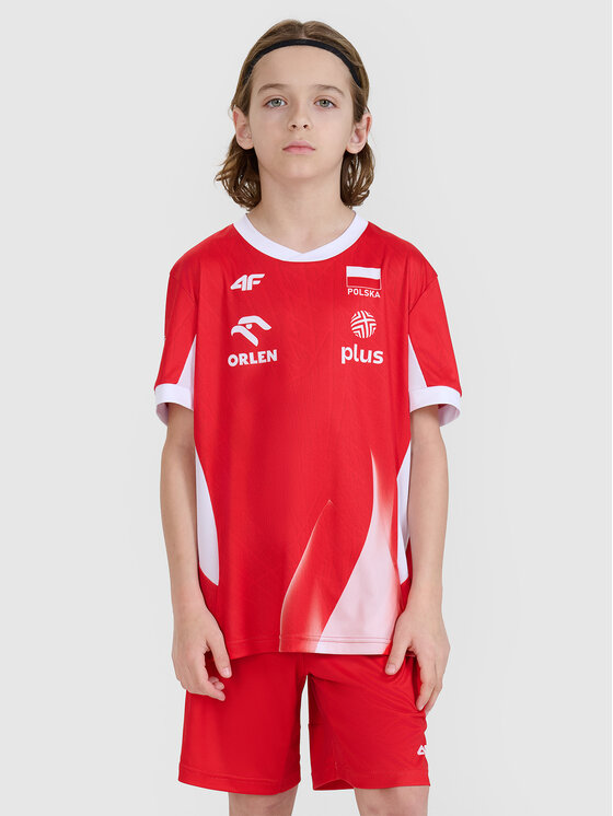 4F 4F T-Shirt TEAMWEAR Kolorowy Regular Fit
