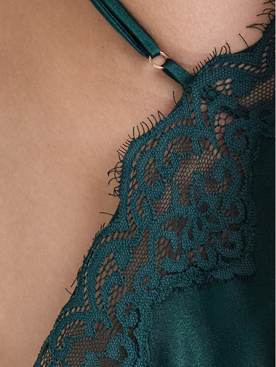 Hunkemöller Hunkemöller Spalna srajca Mya 302697 Zelena