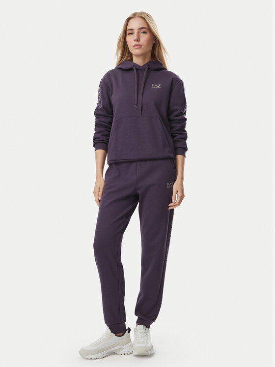 EA7 Emporio Armani EA7 Emporio Armani Tepláková souprava 7W000789 AF18880 UA139 Fialová Regular Fit