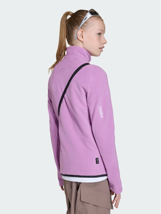 adidas adidas Bluza techniczna Terrex Kids Multi Full-Zip Fioletowy Regular Fit