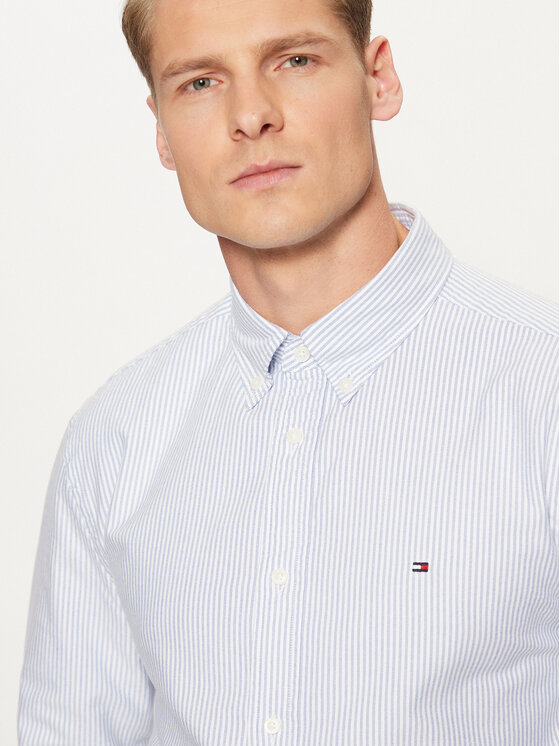 Tommy Hilfiger Tommy Hilfiger Koszula MW0MW36238 Niebieski Regular Fit