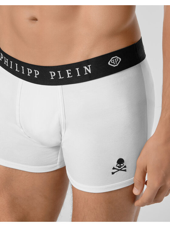 PHILIPP PLEIN PHILIPP PLEIN Bokserki 19 Biały