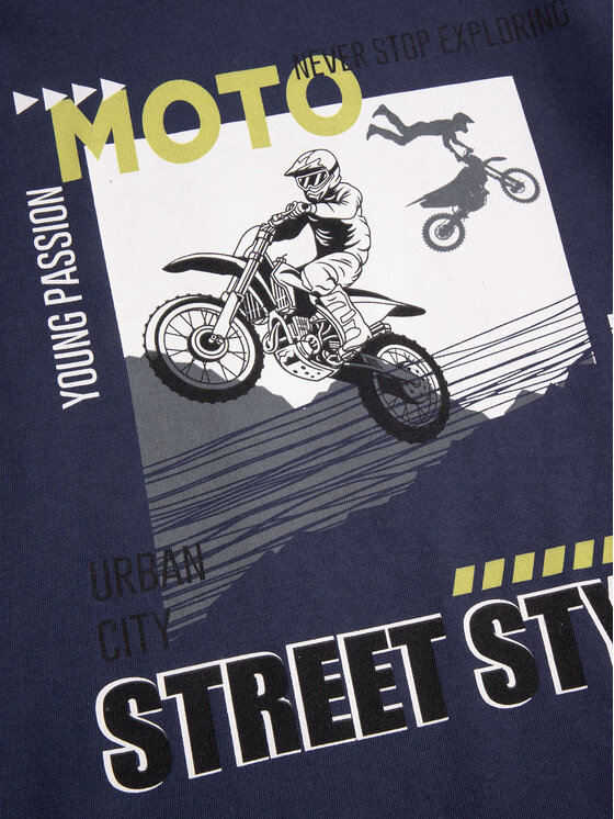 Coccodrillo Coccodrillo T-shirt WC5143204VBB Tamnoplava Regular Fit