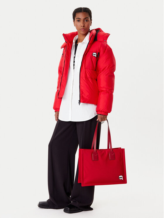 KARL LAGERFELD KARL LAGERFELD Зимно яке A3W15020 Червен Regular Fit