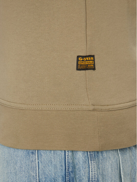 G-Star Raw G-Star Raw Bluza G-Script D26407-D257 6057 Khaki Regular Fit
