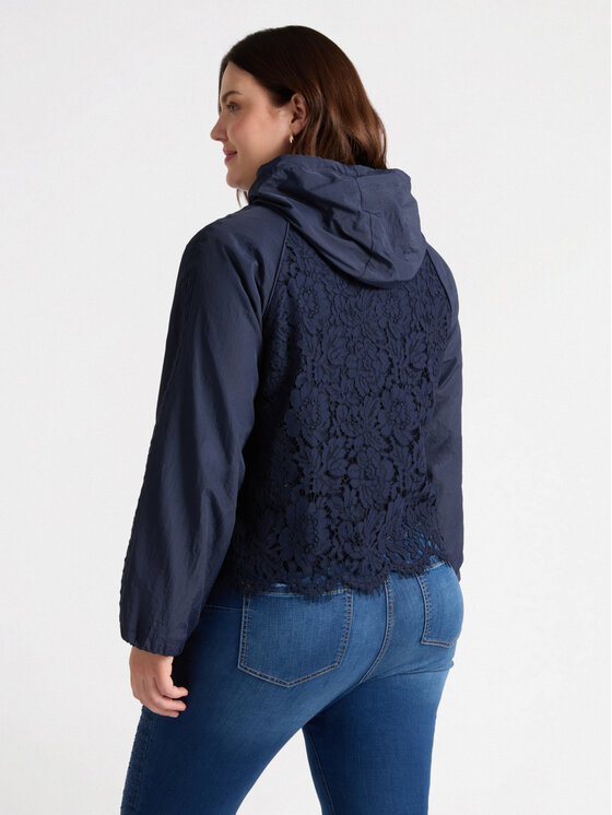 Fiorella Rubino Fiorella Rubino Cappotto F404T001293N034 Blu A-Line Fit