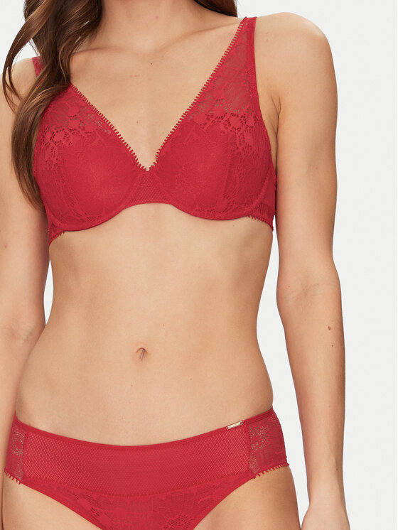 Chantelle Chantelle Сутиен с банели Day To Night C15F70 Червен
