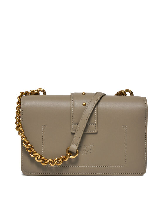 PINKO Pinko Handtasche Love One Mini Cl AI 23-24 PLTT 100059 A0F1 Grau