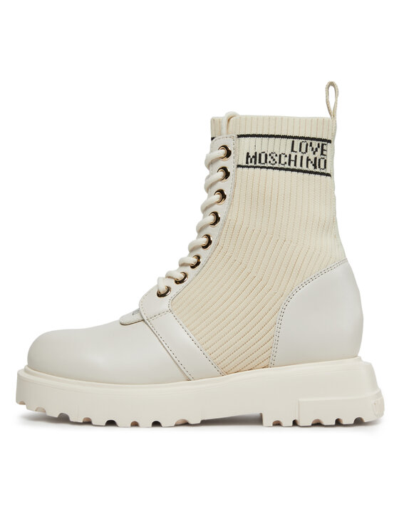 LOVE MOSCHINO LOVE MOSCHINO Botine JA24324G0HIY612A Alb