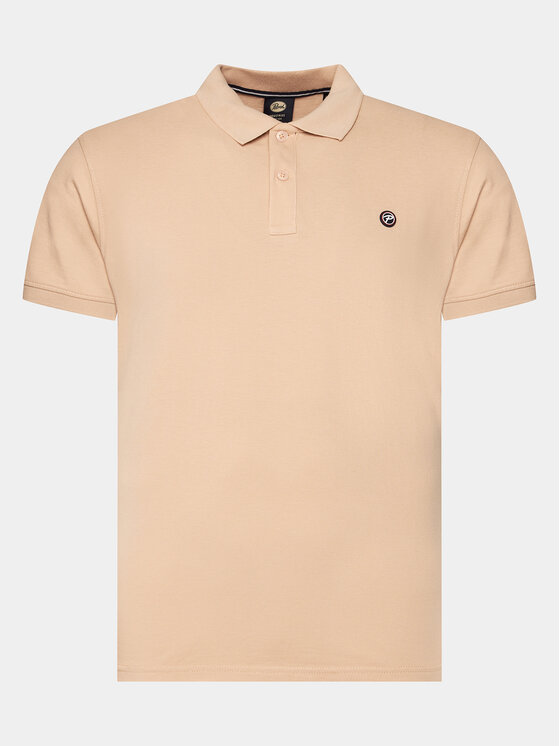 Petrol Industries Petrol Industries Polo marškinėliai M-1040-POL002 Oranžinė Slim Fit