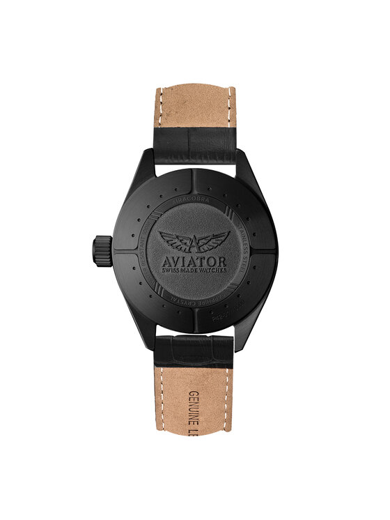 Aviator Aviator Zegarek V.1.22.5.148.4 Czarny