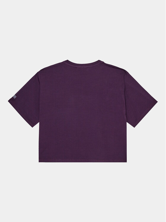 DKNY DKNY T-Shirt D35T02 S Fioletowy Regular Fit