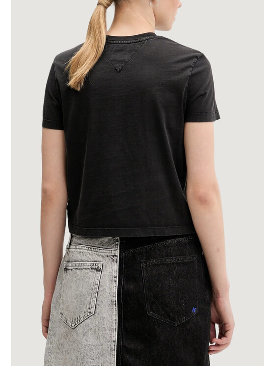 Tommy Jeans Tommy Jeans T-shirt DW0DW22539 Nero Casual Fit