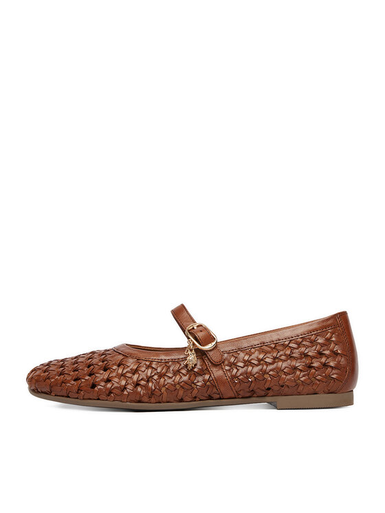 U.S. Polo Assn. U.S. Polo Assn. Baleríny EO-LARISA001W/6L1 Světle hnědá