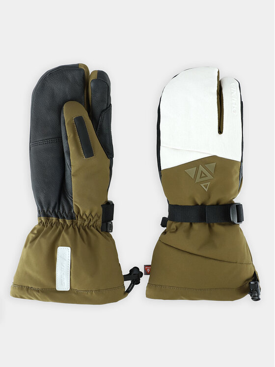 Viking Viking Rękawice narciarskie Norvik Pro Lobster Khaki