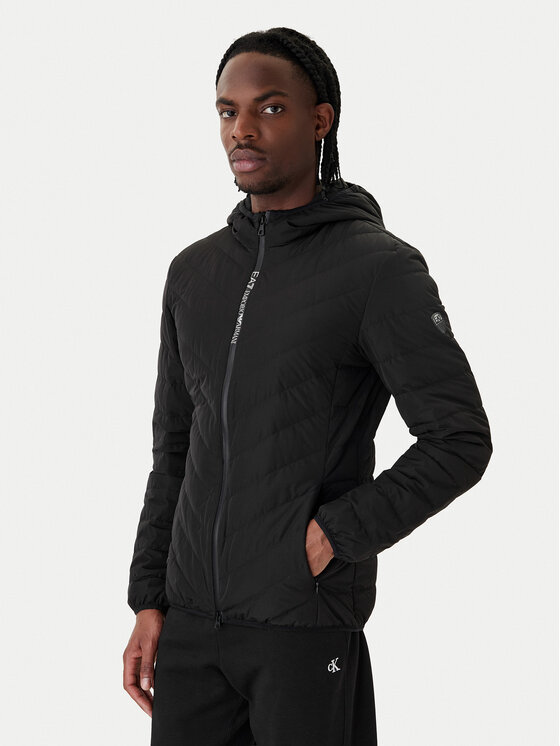 EA7 Emporio Armani EA7 Emporio Armani Vatovaná bunda 8NPB14 PNE1Z 1200 Černá Regular Fit