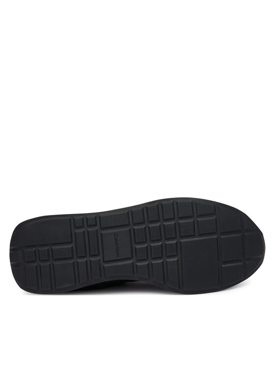Calvin Klein Jeans Calvin Klein Jeans Sneakers Retro Runner Sock Laceup Mix YM0YM01414 Negru