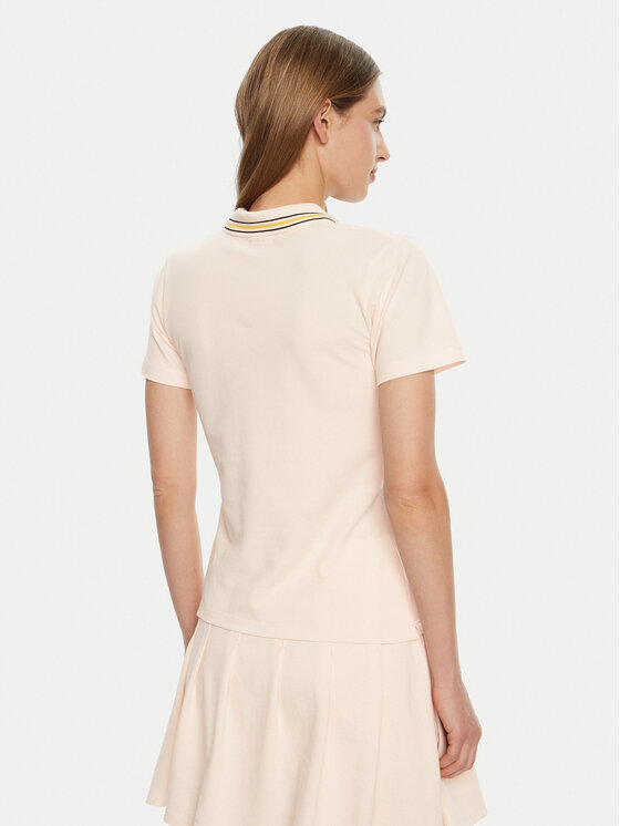 Guess Guess Polokošile V5RP02 KCOK1 Écru Regular Fit